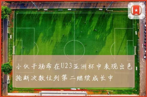 小伙子杨希在U23亚洲杯中表现出色抢断次数位列第二继续成长中